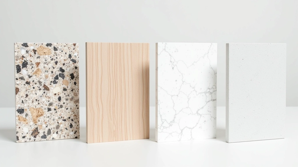 Kitchen countertop materials comparison